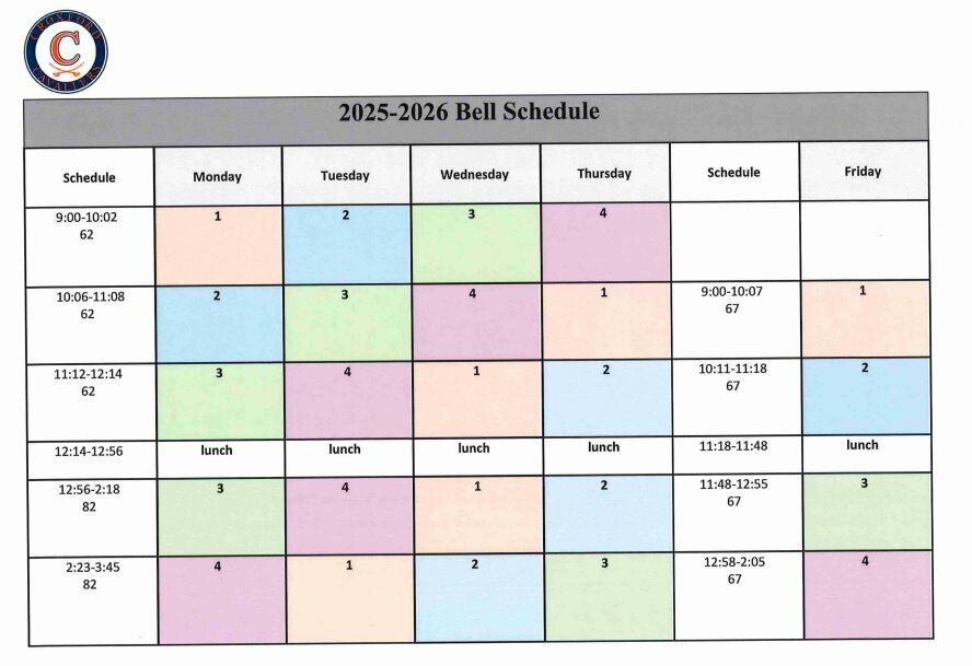 2023-34 Bell Schedule